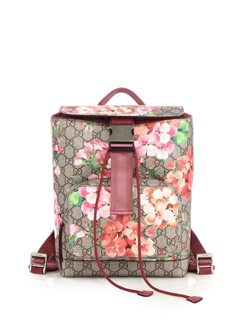 gucci pink floral backpack|gucci mini backpack cheap.